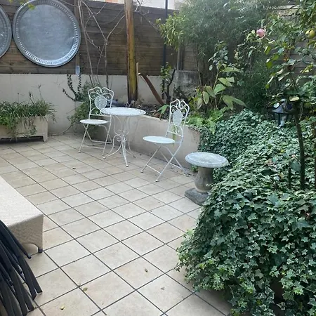 Studio 13B with owner Garden in Beausoleil